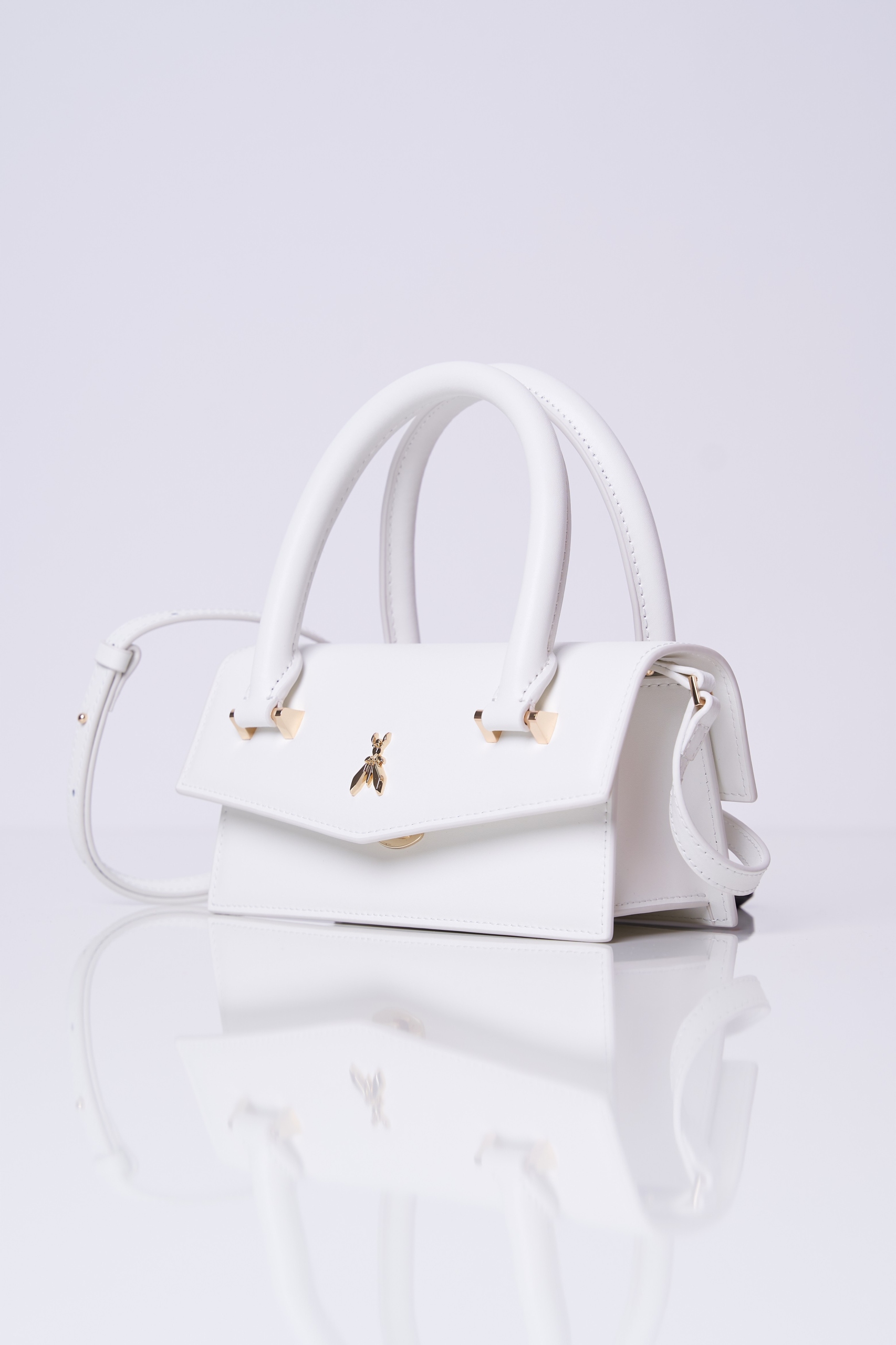 Torebka biała PATRIZIA PEPE One size Marka Patrizia Pepe