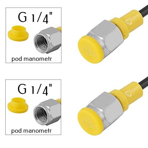 Hydraulický měřící kabel G1/4 1/4" 6500 mm pro manometry