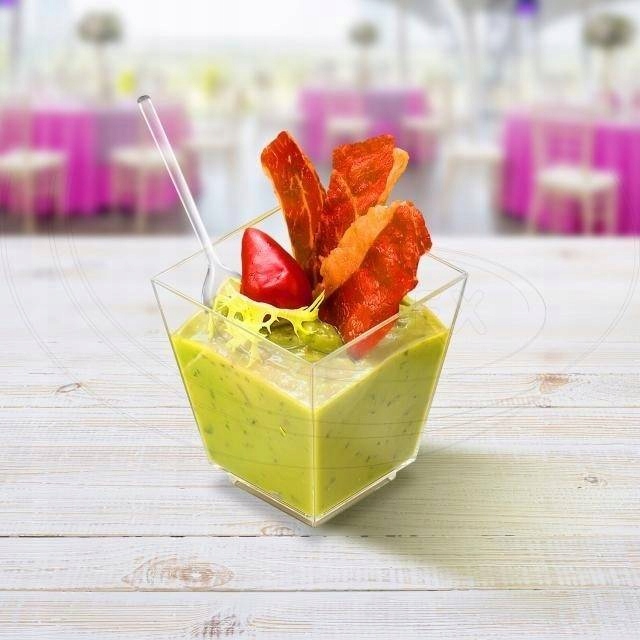 ŁYŻECZKA PLASTIKOWA PRZEZROCZYSTA a50szt Waga produktu z opakowaniem jednostkowym 0.1 kg