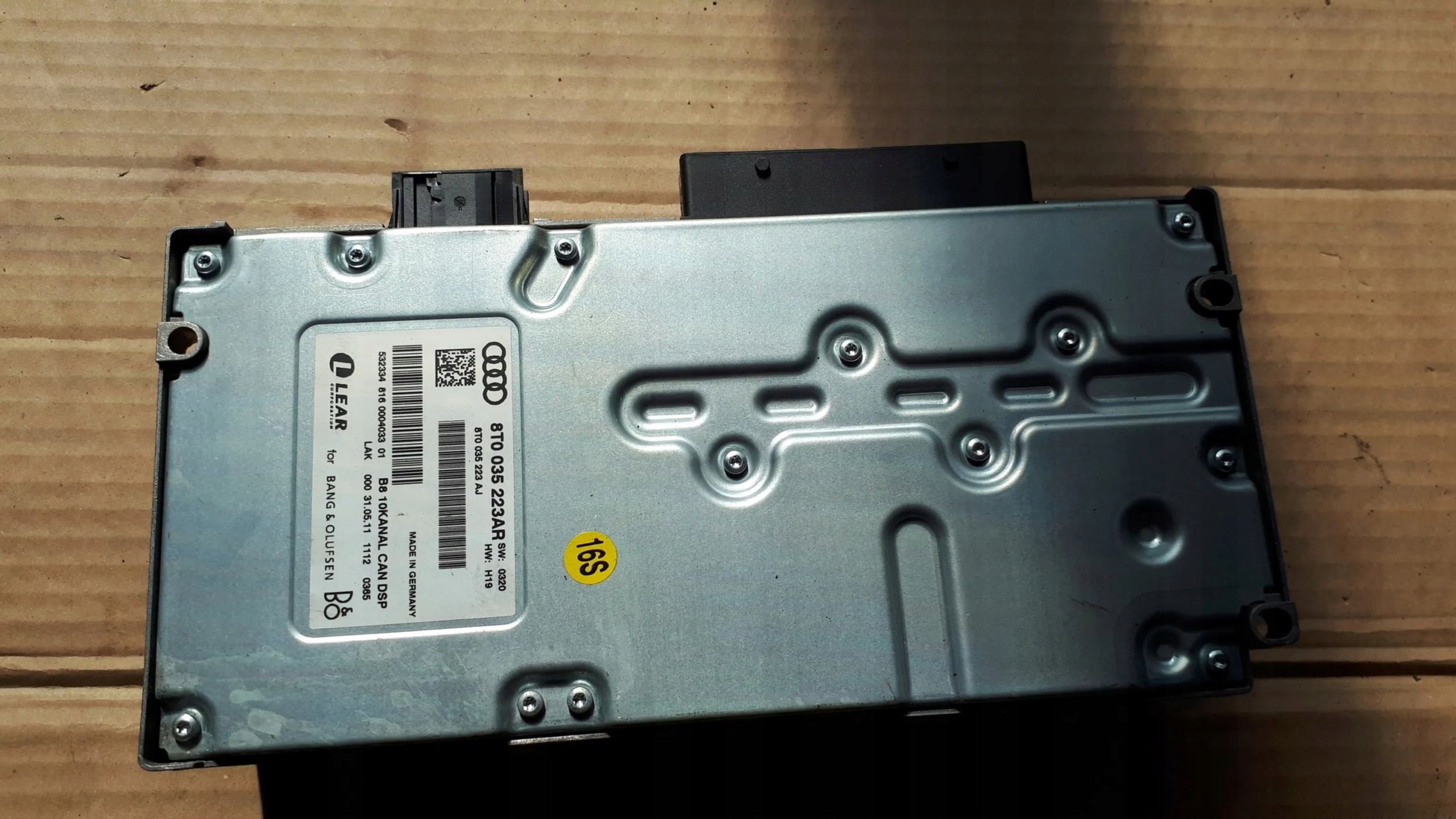 S4 B8 A4 amplifier bang OLUFSEN 8T0035223AR A5 8T