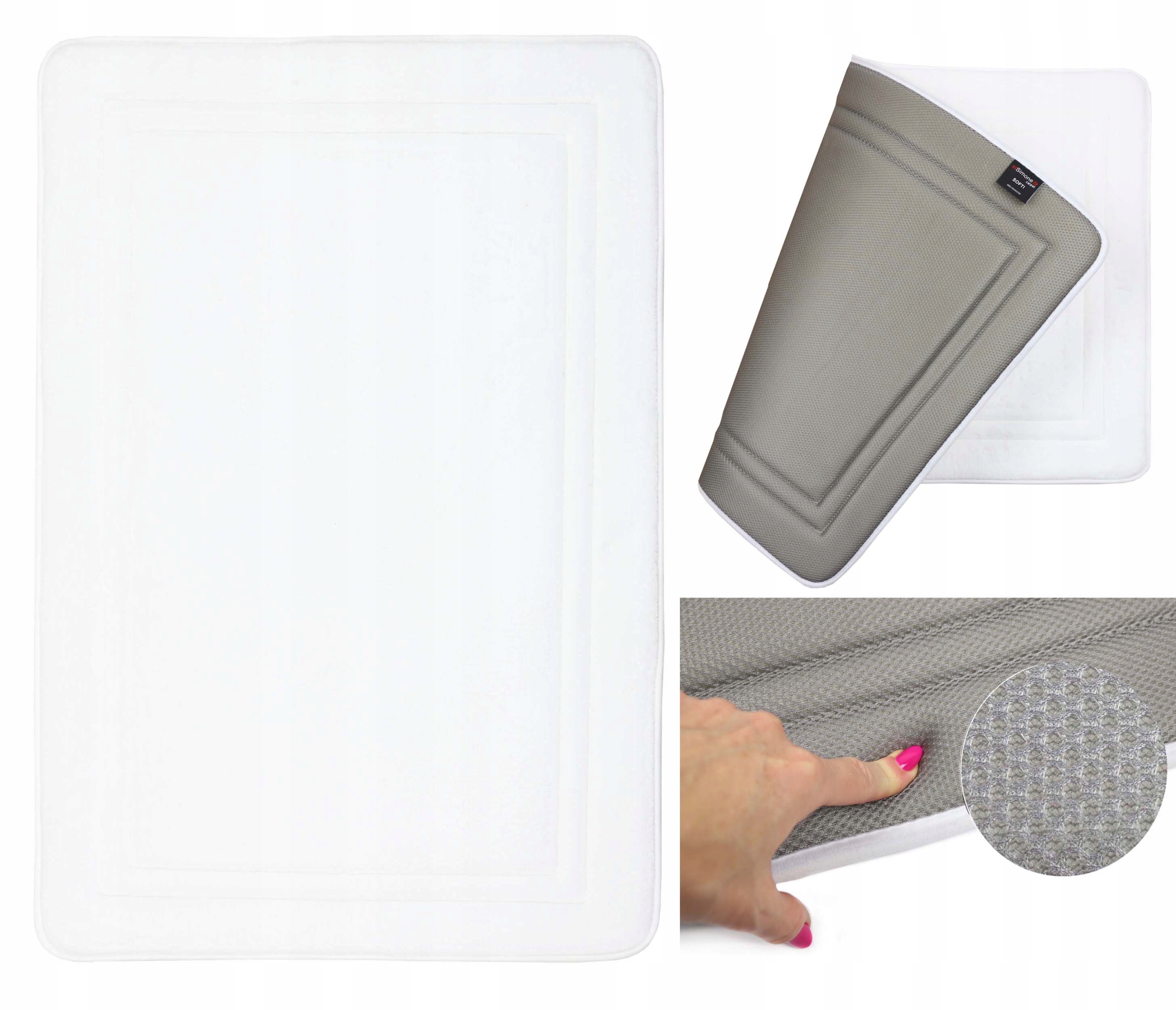 Koberec 60x90 cm Silný, Savý, Měkký Paměťový Ideální Dárek