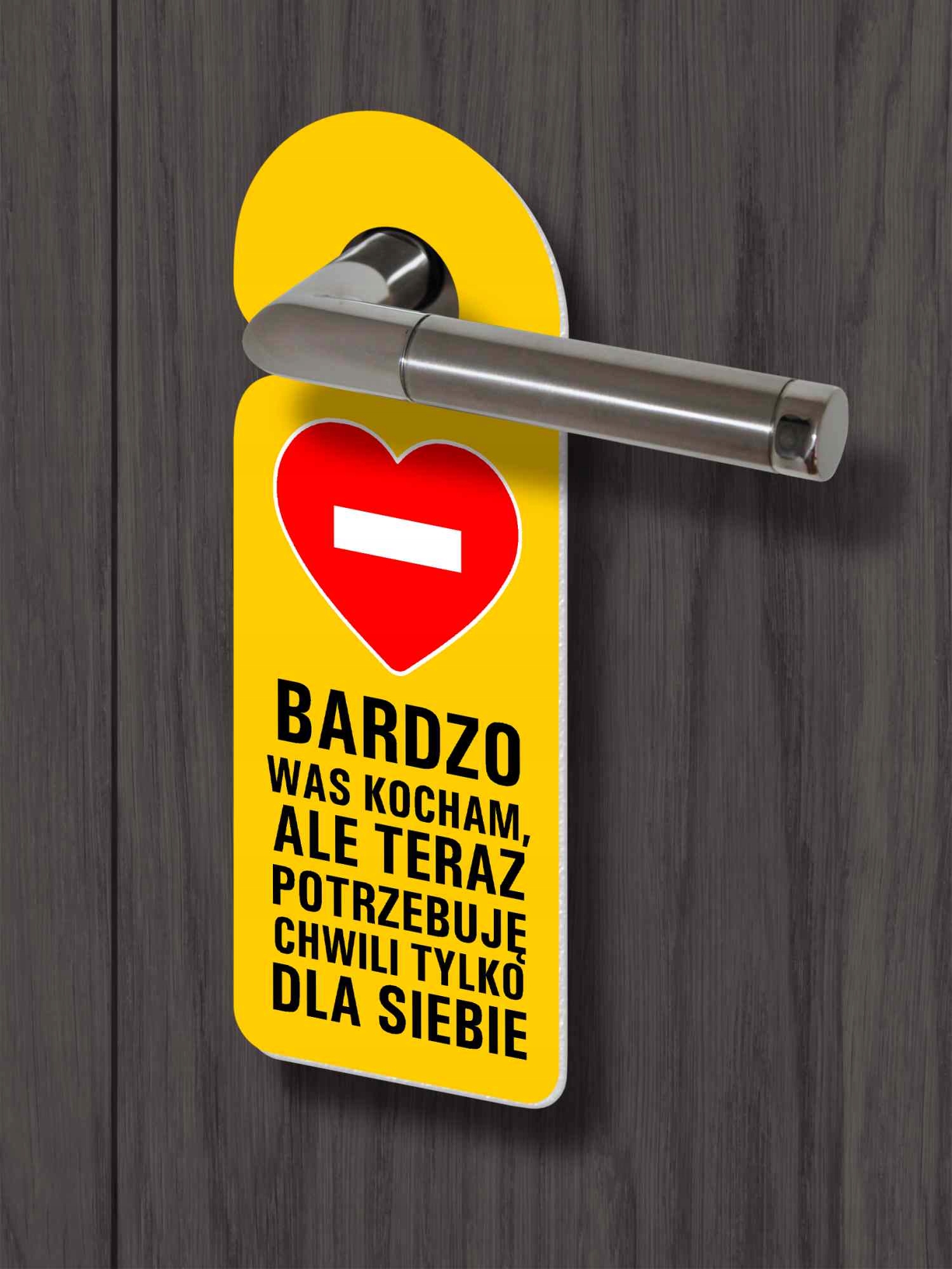 

Zawieszka na klamkę Chwila Dla Ciebie