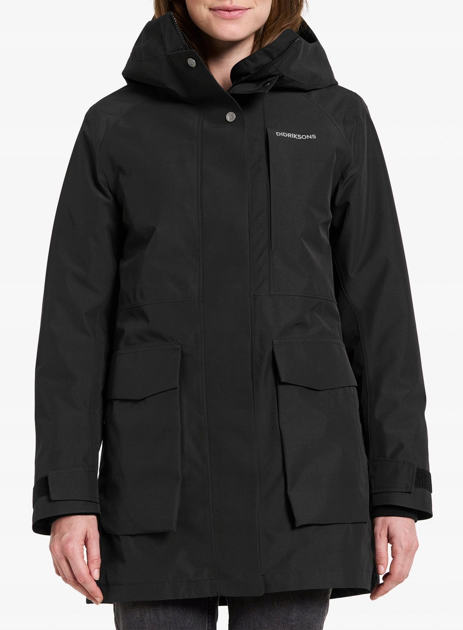 Dámská zimní parka Didriksons Harriet Parka černá 38 (M)