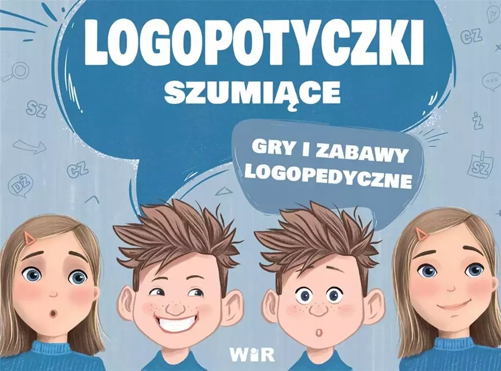 Logopotyczki Szumiące Gry I Zabawy Logopedyczne Ćwiczenia Mowy Szcz Ż