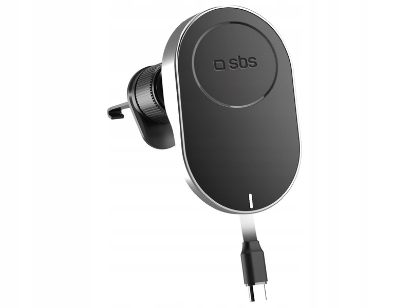 Uchwyt na telefon Sbs MagSafe 15W Czarny