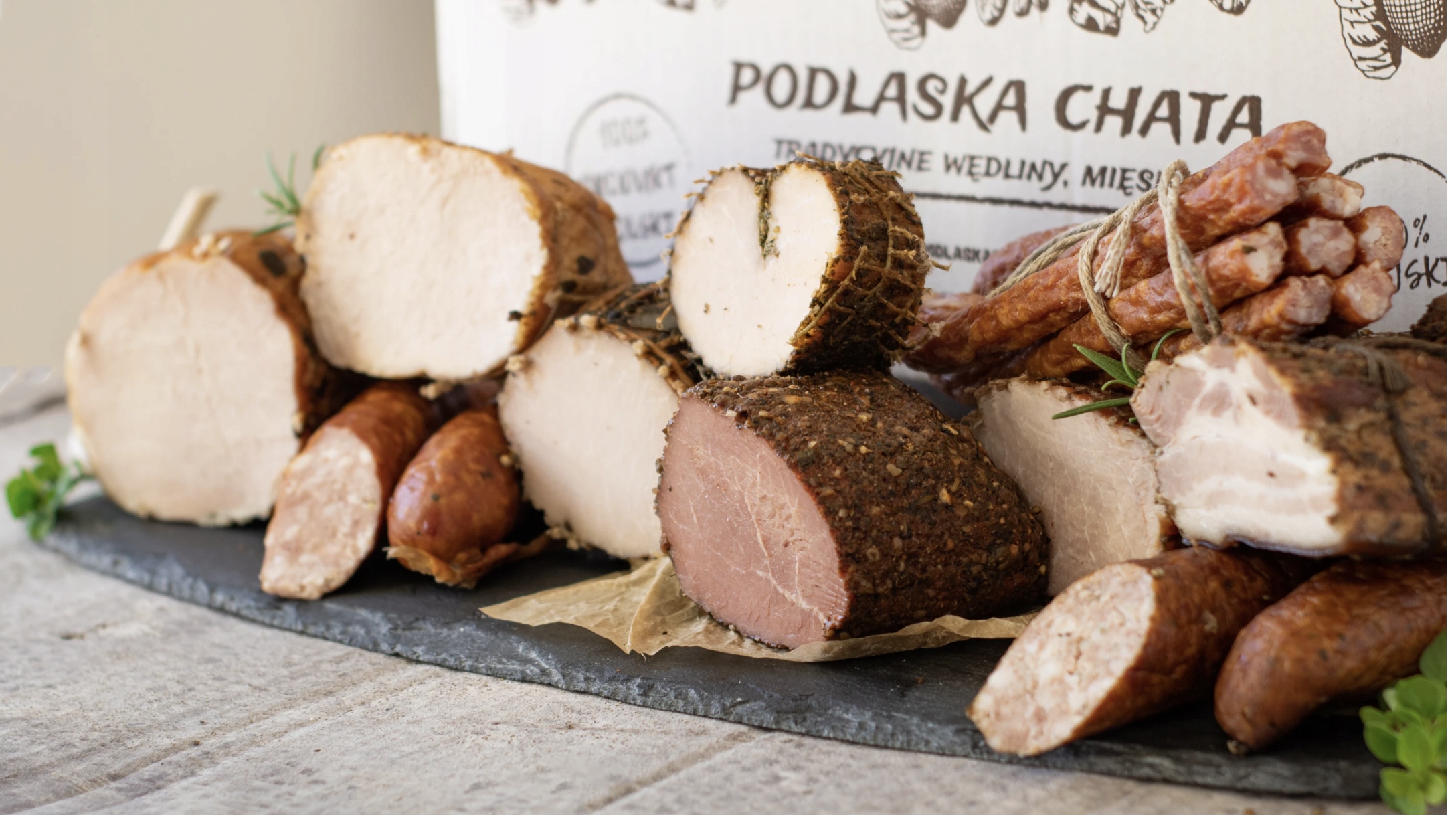 Levně Komplet Uzenin Degustační balíček 10 výrobků Podlaska Chata