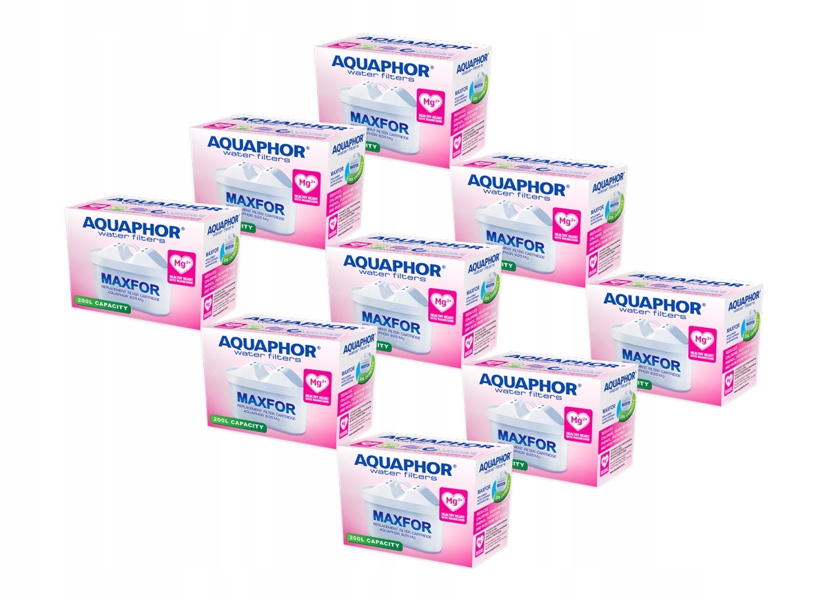 

9x Filtr wody do dzbanka Aquaphor Maxfor B25 (Mg)