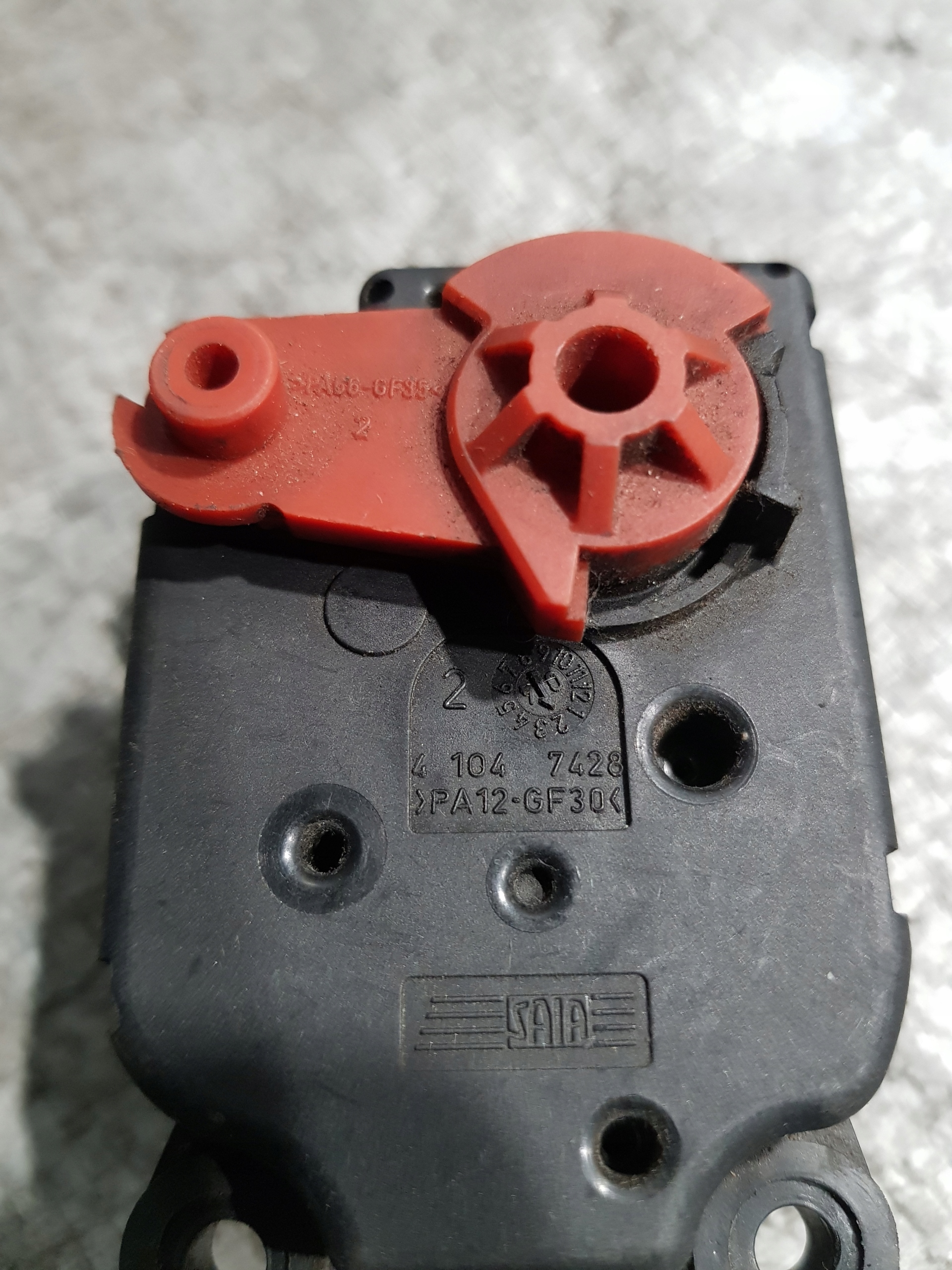 SAAB 93 Micro moteur Bloc de chauffage complet 09180203