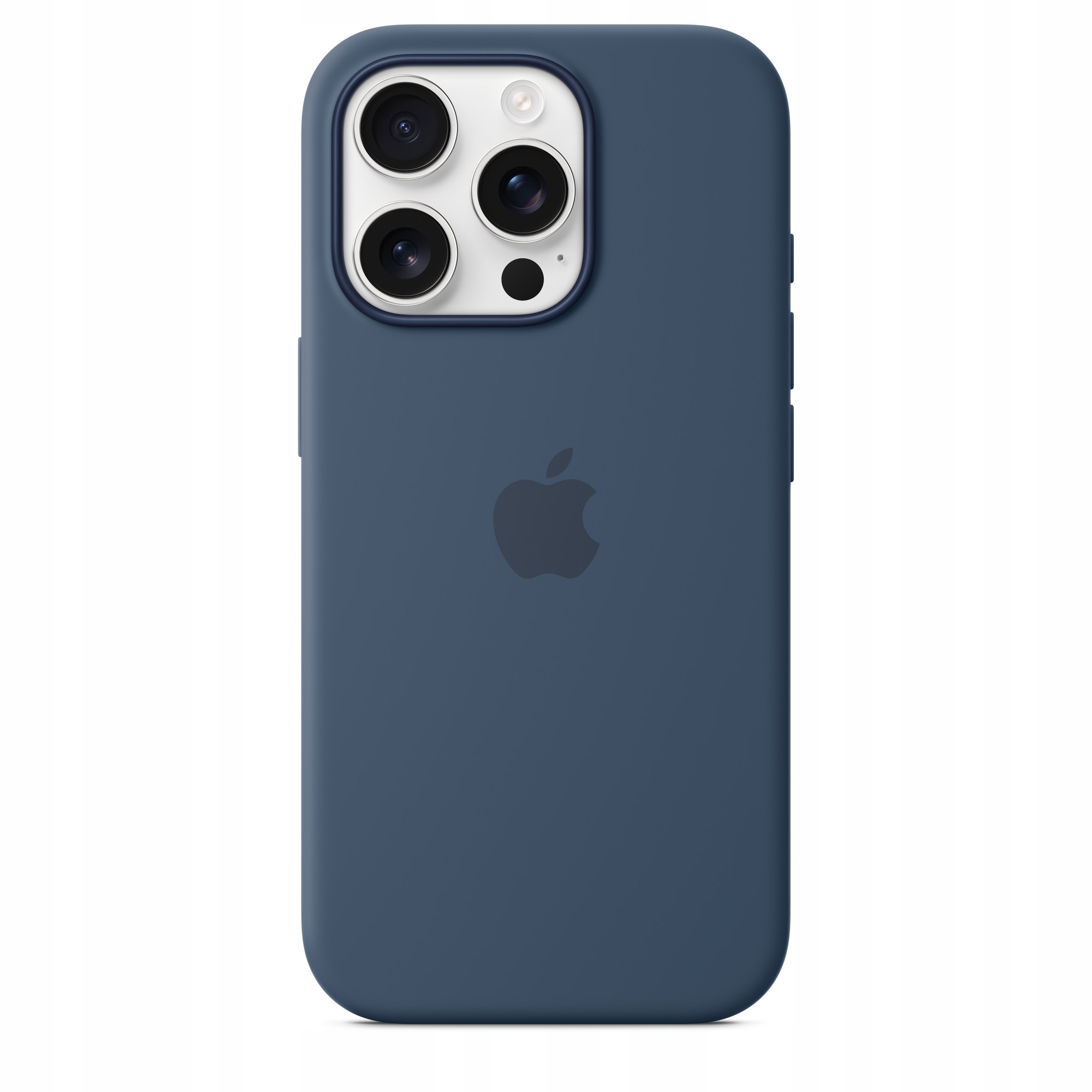 Oryginalne Silikonowe Etui Apple Do iPhone 16 Pro Z MagSafe Denim