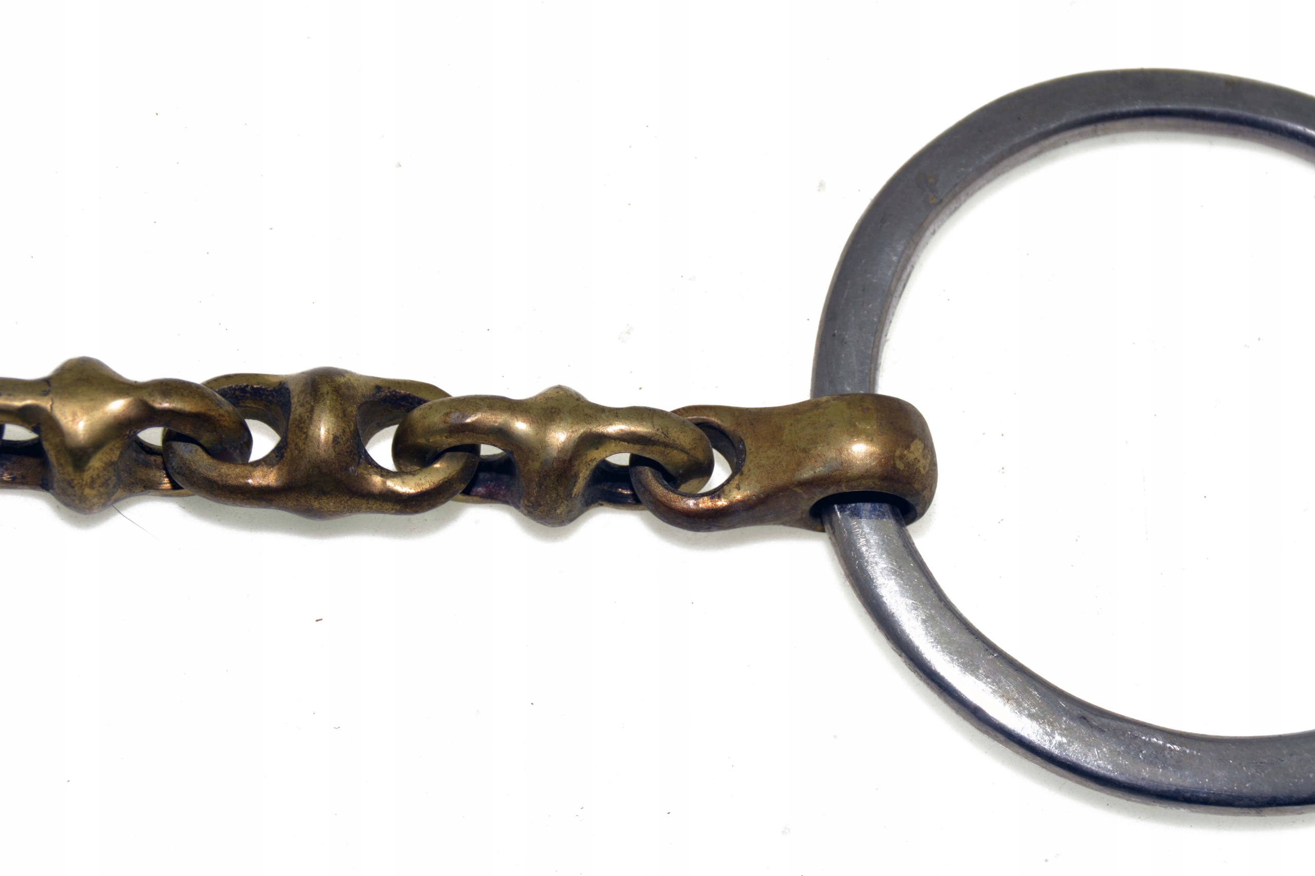 WĘDZIDŁO TRZY RAZY ŁAMANE 11,5CM Rodzaj wędzidło podwójne łamane