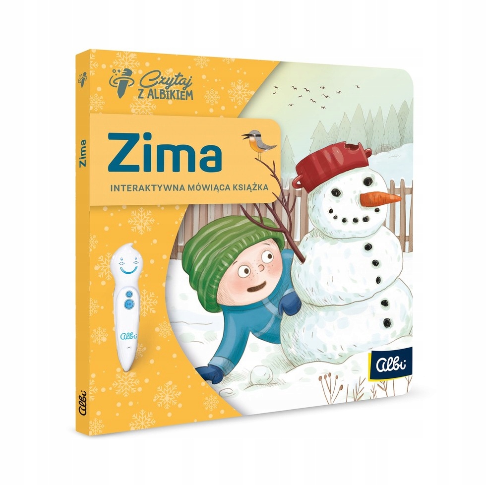 CZYTAJ Z ALBIKIEM MINI KSIĄŻKA ZIMA ALBIK PORY ROK