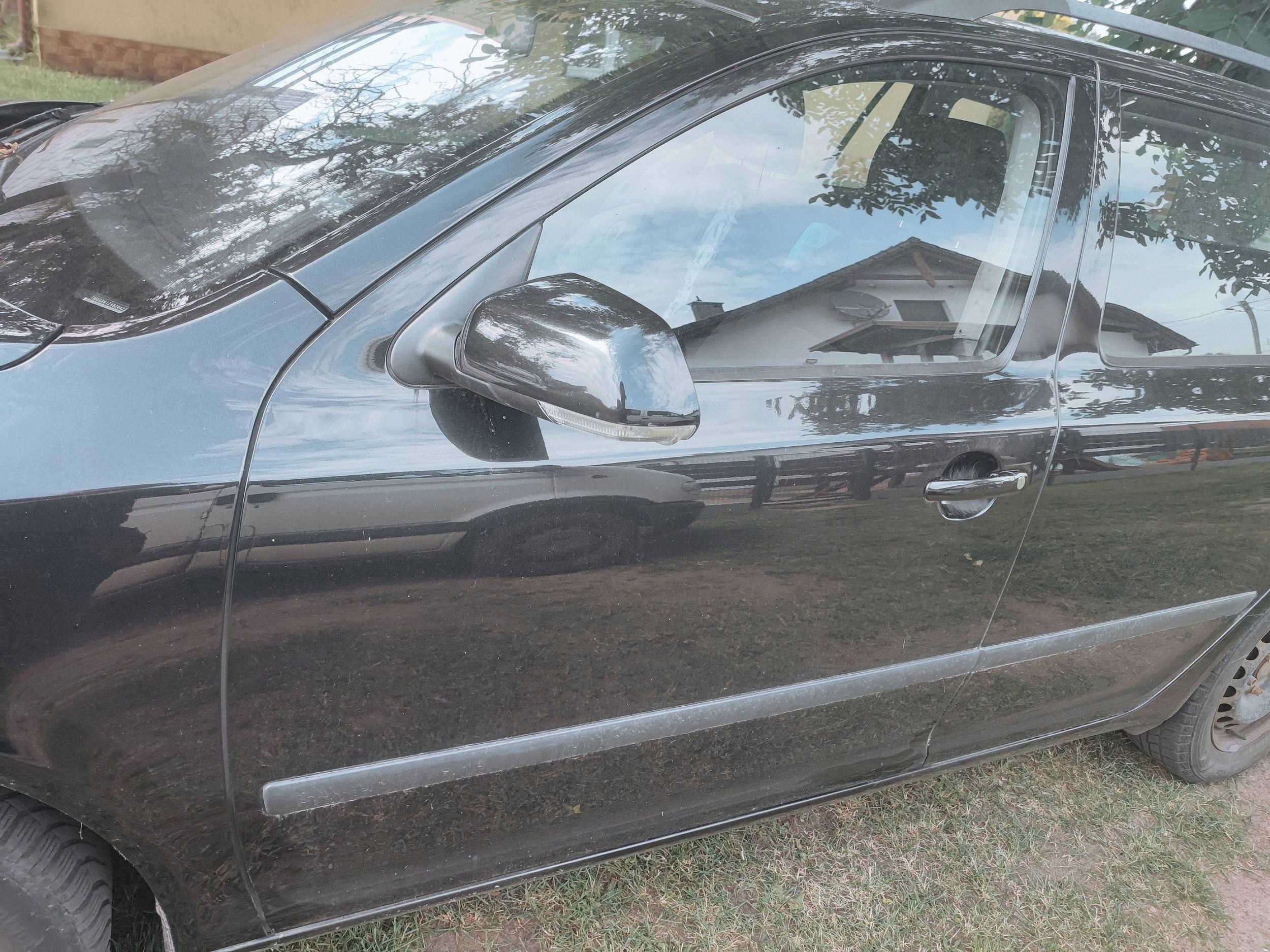 SKODA OCTAVIA II door front front left complete 9910 nice