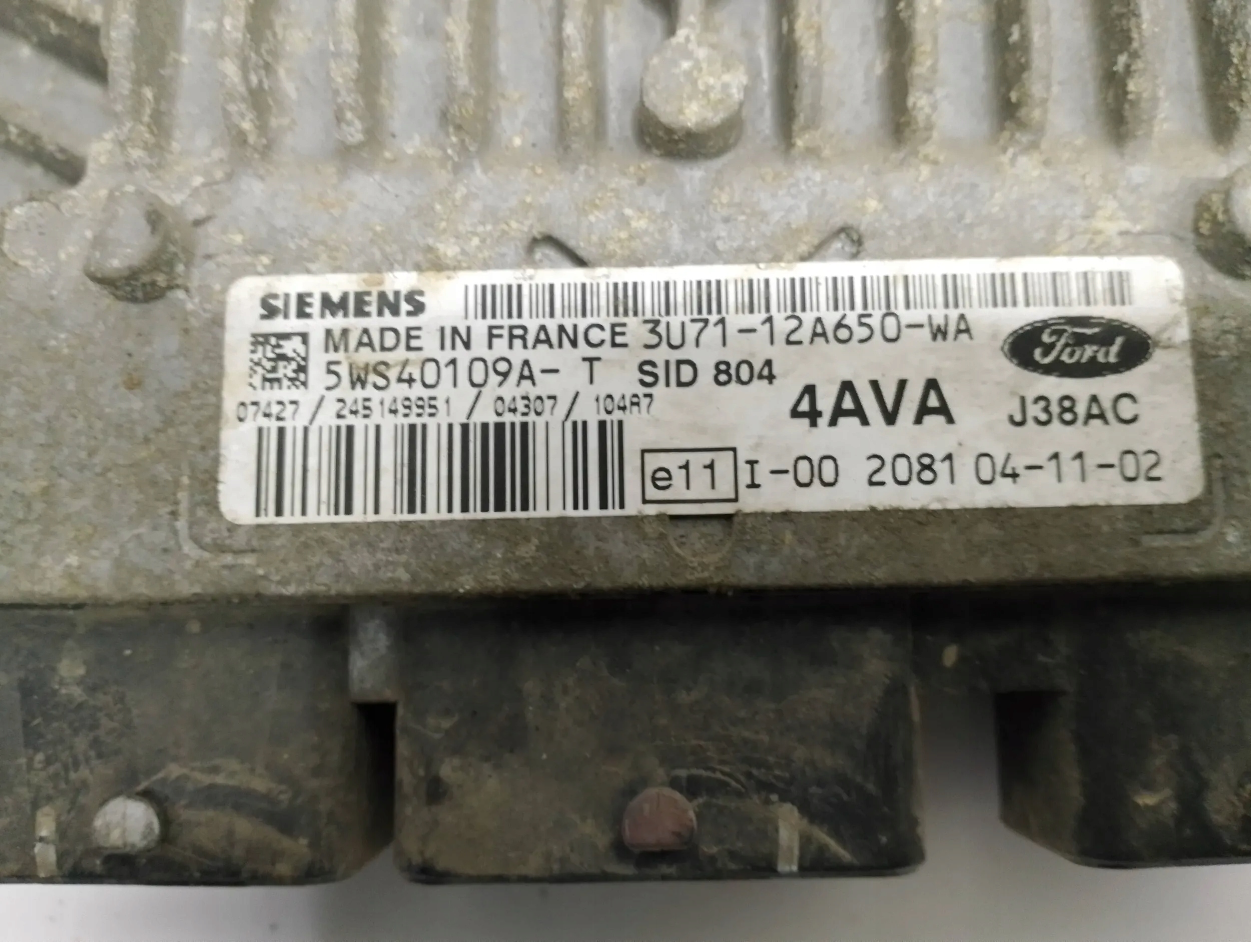 Mazda 2 2003 Sterowniki Motore