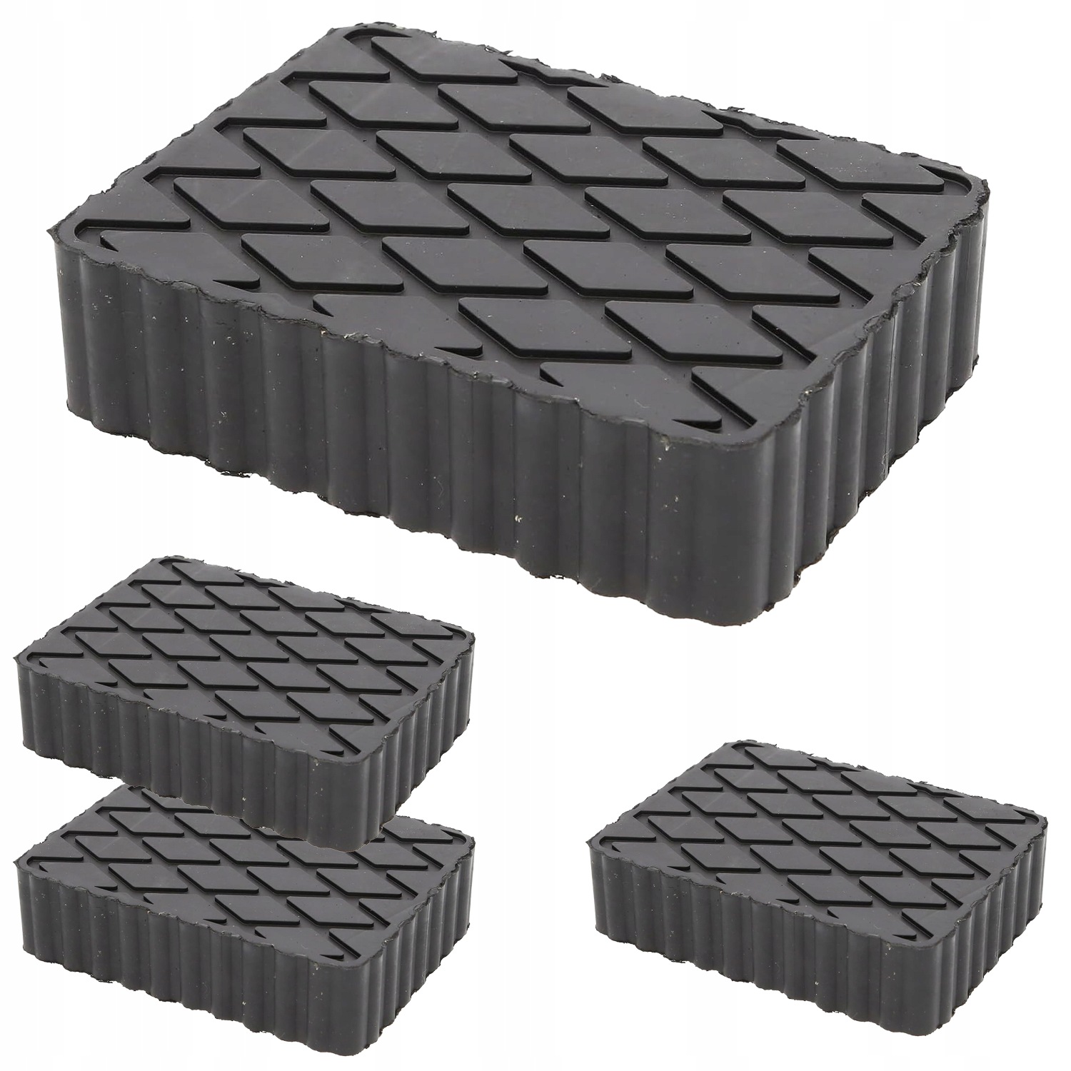 Klocek Gumowy Kostka Podkładka Gumowa Do Podnośnika 120X80X20MM 4szt
