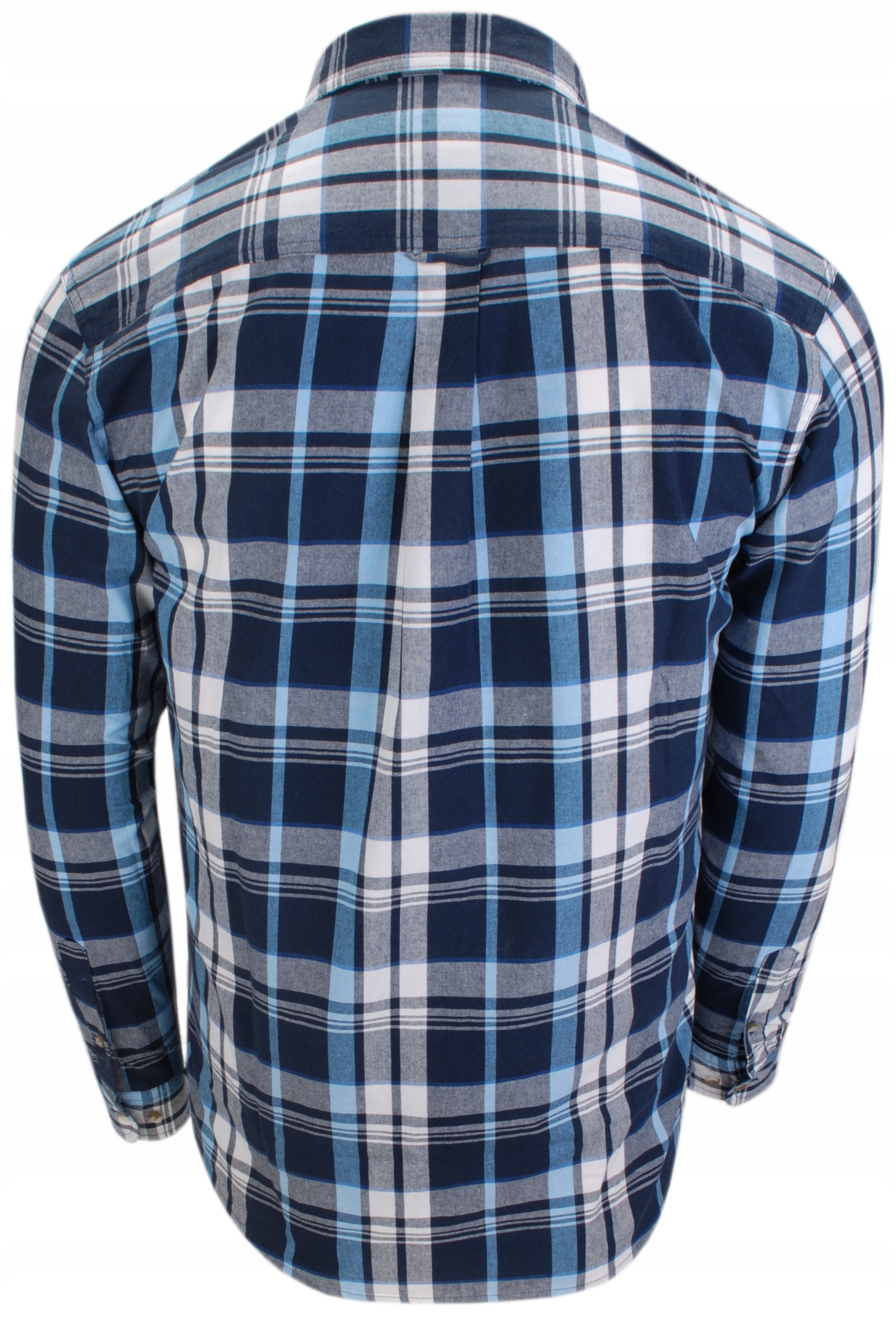 L-Bawełniana koszula męska dwie kieszenie Rozmiar L