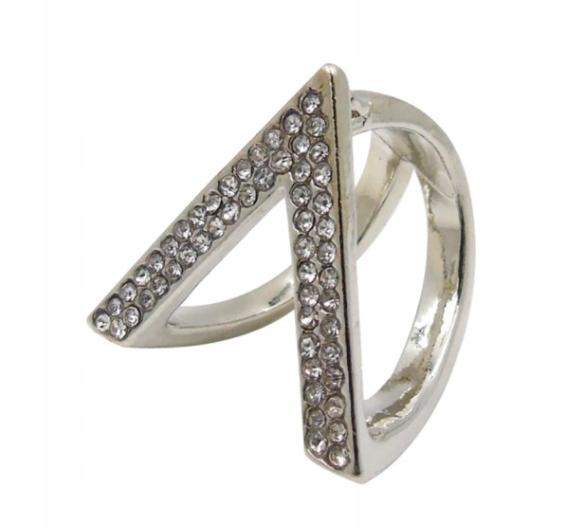 OZDOBNA KLAMRA RING PRZYPINKA DO SZALIKA CHUSTY