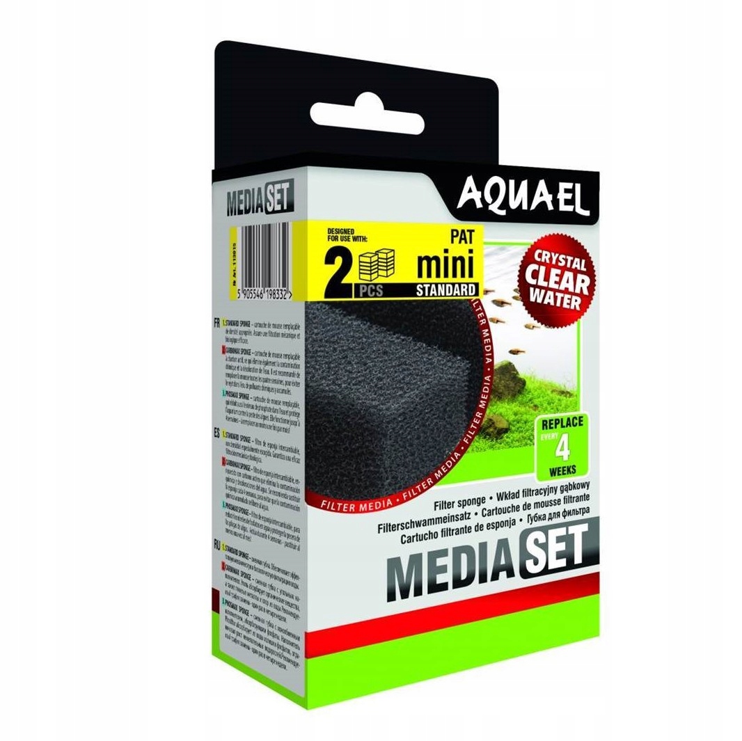 

Aquael Gąbka do filtra Pat Mini (2 sztuki)