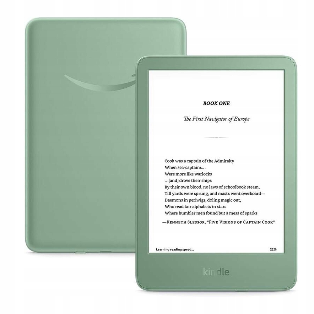 Čítačka e-kníh Amazon Kindle 2024, 16 Gb (s reklamou), Matcha