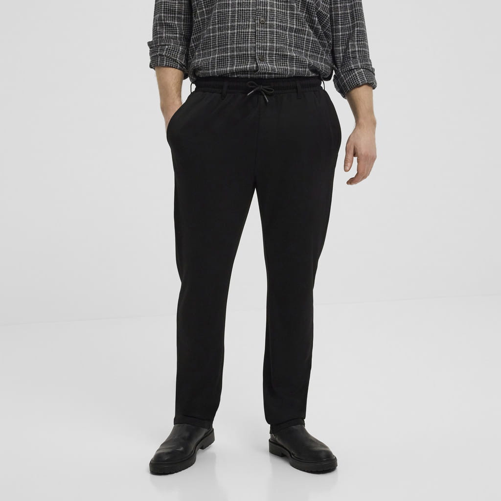 Velké pánské kalhoty s gumou černé North 56°4