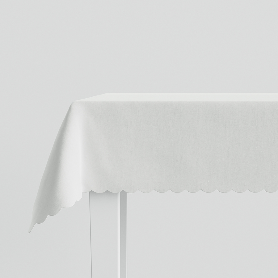 

Tkanina Obrusowa Plamoodporna z metra 140 cm Biała