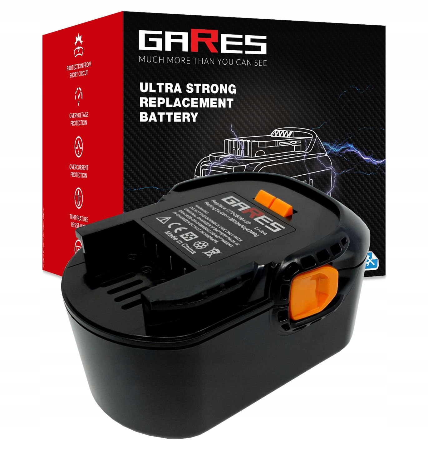 Baterie Akumulátor pro Aeg M 1430 R 2.0Ah 14,4V