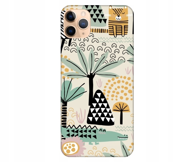 

Etui pokrowiec do iPhone 11 Pro Max Wzór tropikaln