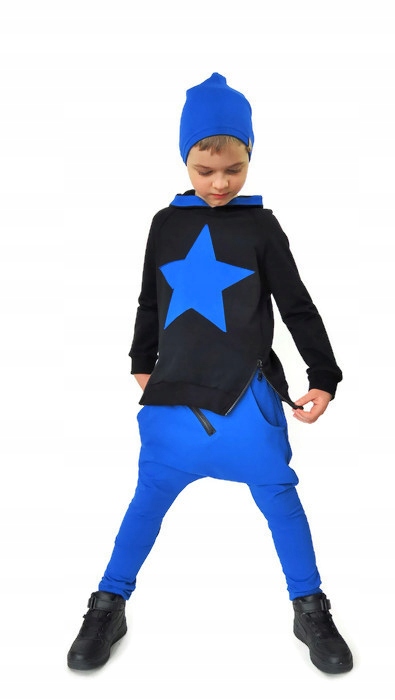 

Spodnie baggy z zamkiem chaber Caramba Mamma 110