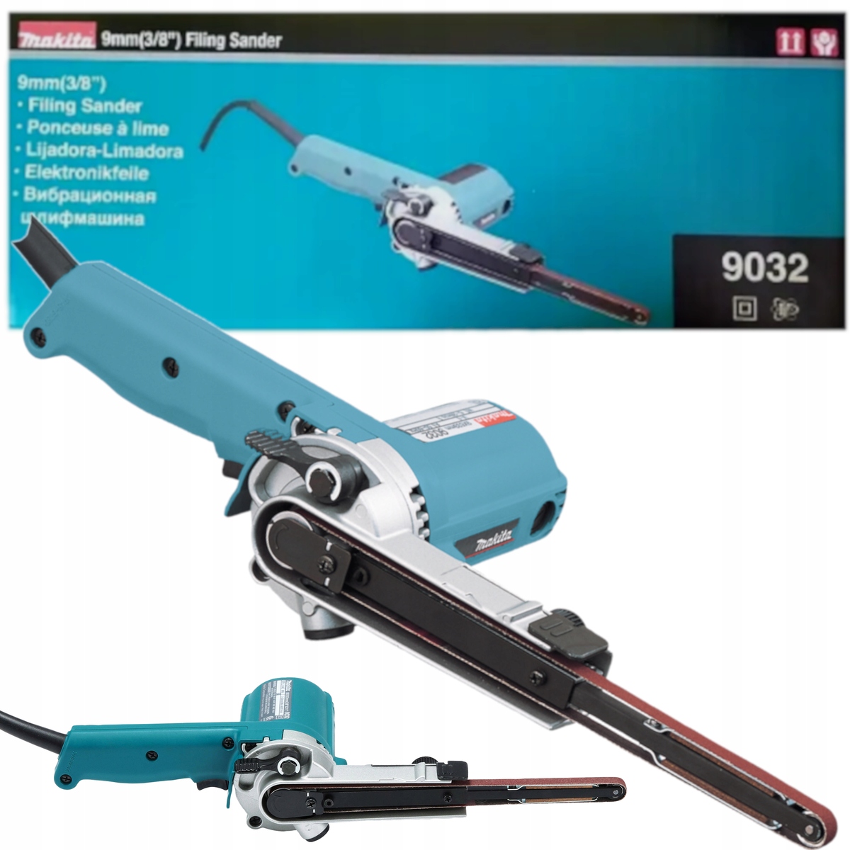 Makita 9032 Pásový Pilník Palcoway Pásová Bruska 500 W
