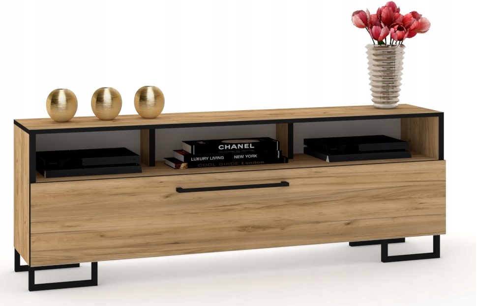 

Szafka Rtv Komoda Play Rant Craft Nogi Czarne 160