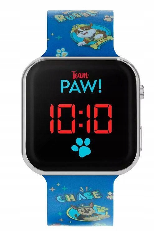 PSI PATROL ZEGAREK CYFROWY NA RĘKĘ DLA DZIECKA LED WATCH PAW PATROL EAN (GTIN) 8435507877657