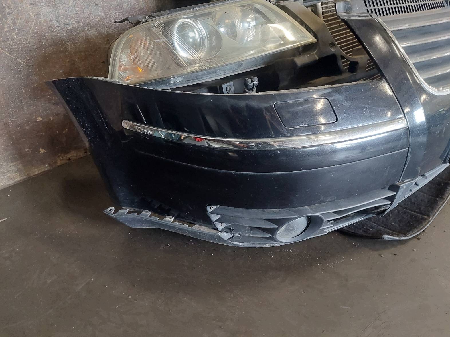 bonnet + bumper front + lights front VW PASSAT B5 FL LC9X