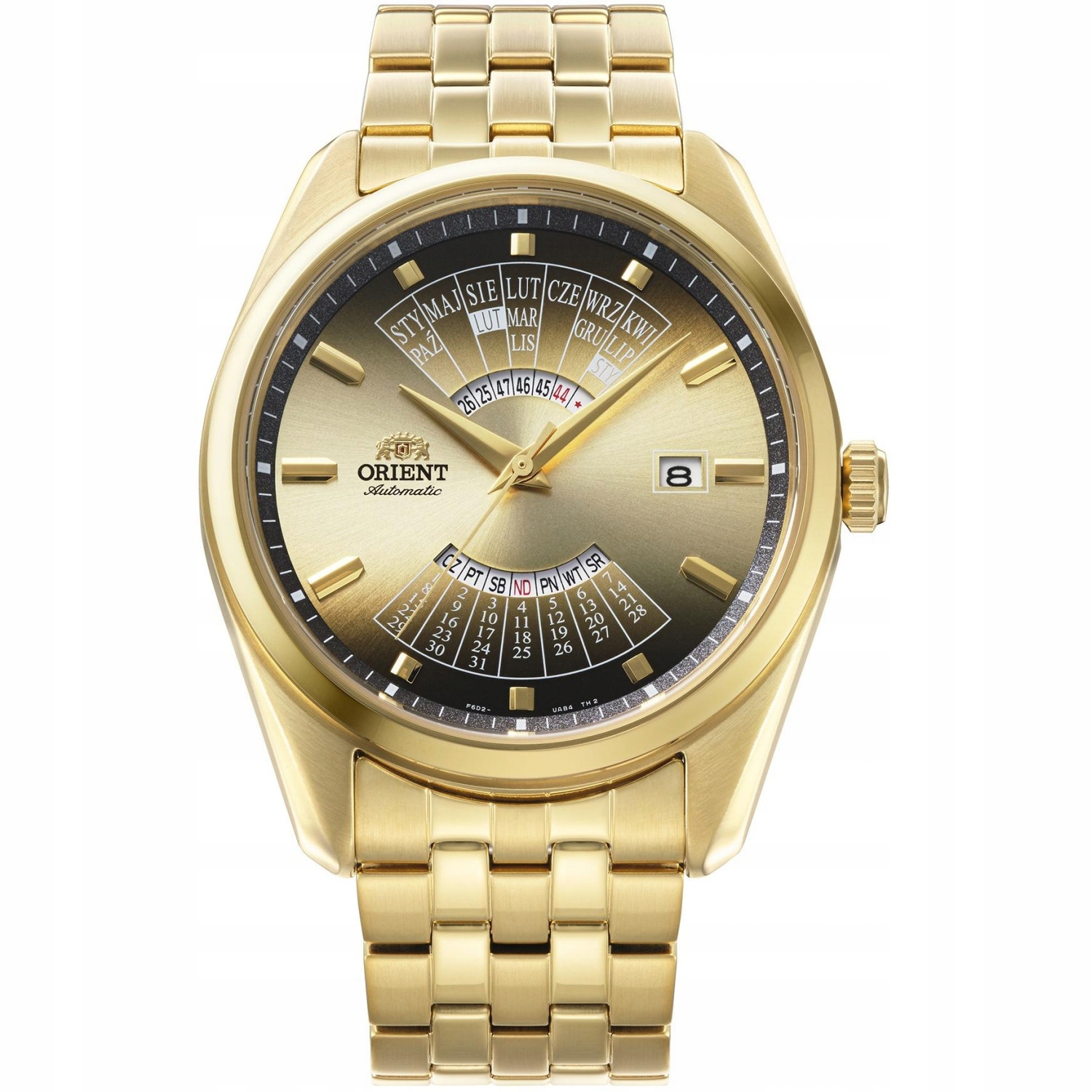 Pánské Hodinky Orient RA-BA0007G3YB zlaté
