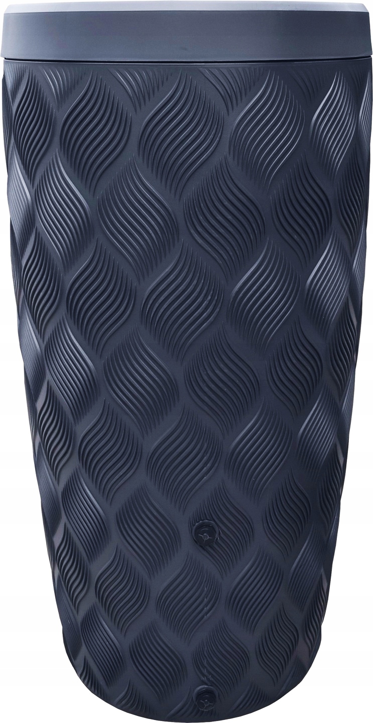 ZBIORNIK NA DESZCZÓWKĘ BECZKA NA WODĘ 240L FLOW + KRANIK- ANTRACYT Szerokość produktu 60 cm