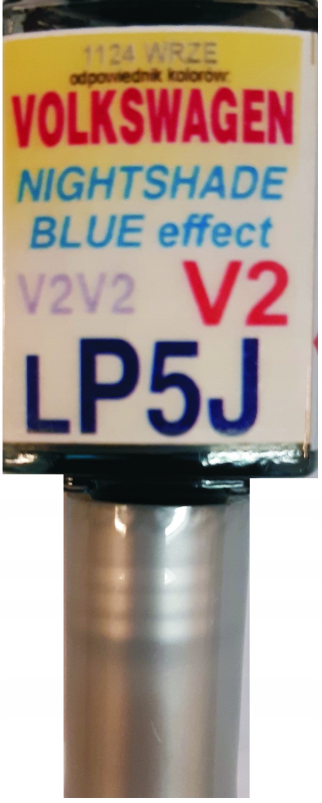 Audi LP5J V2V2 Nightshade Blue Lakier Samochodowy Zaprawka Do Rys 10 ML Ara
