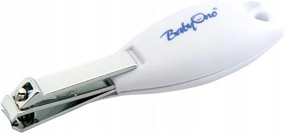 BABYONO BEZPIECZNE CĄŻKI DO PAZNOKCI DLA NIEMOWLĄT