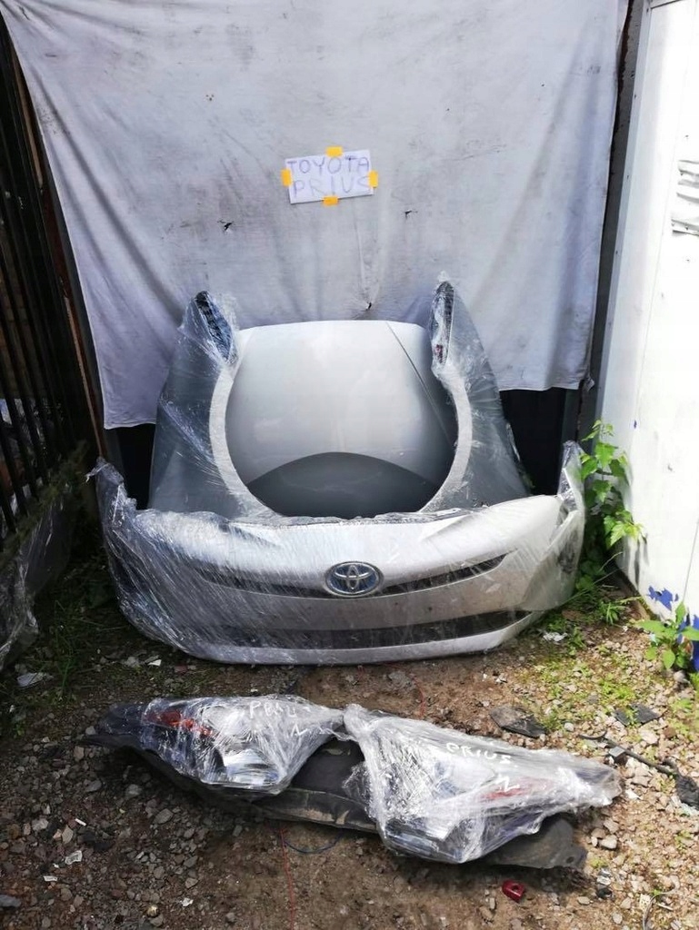 TOYOTA PRIUS IV XW50 PRZÓD KOMPLETNY LAMPA ZDERZAK MASKA BŁOTNIK PAS
