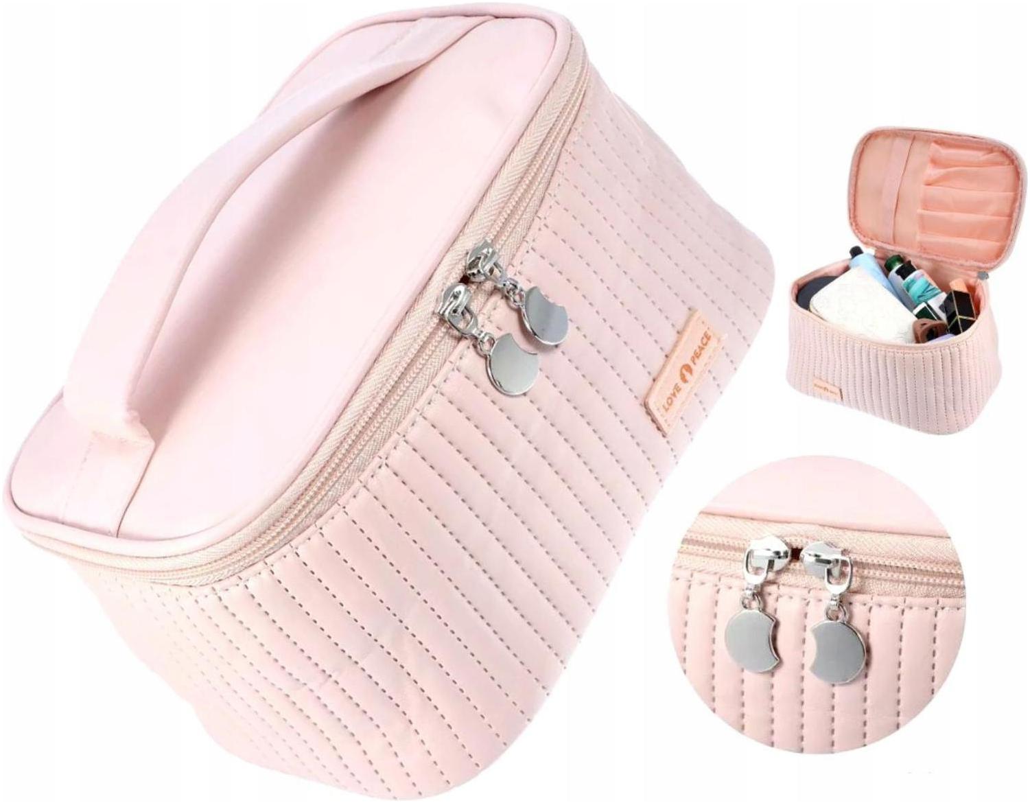 Kosmetyczka Podróżna Damska Duża Organizer Kuferek