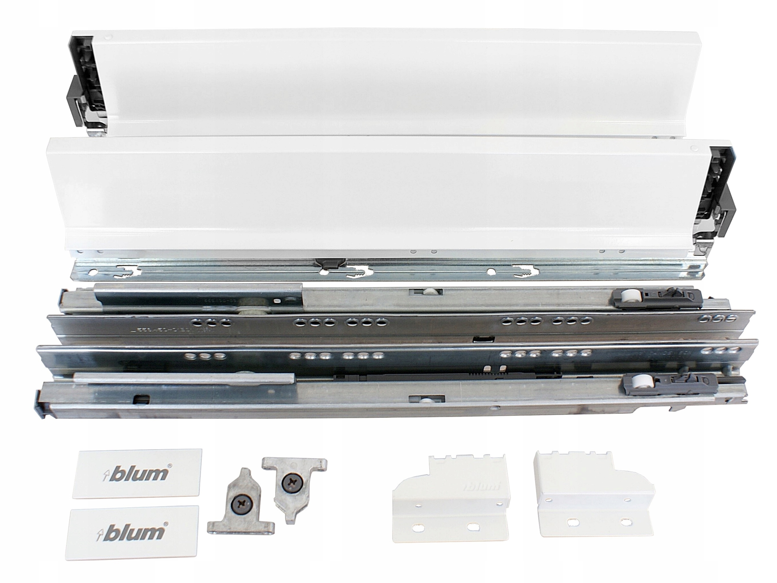 Blum Tandembox 450 mm nízký, Antaro Bílý