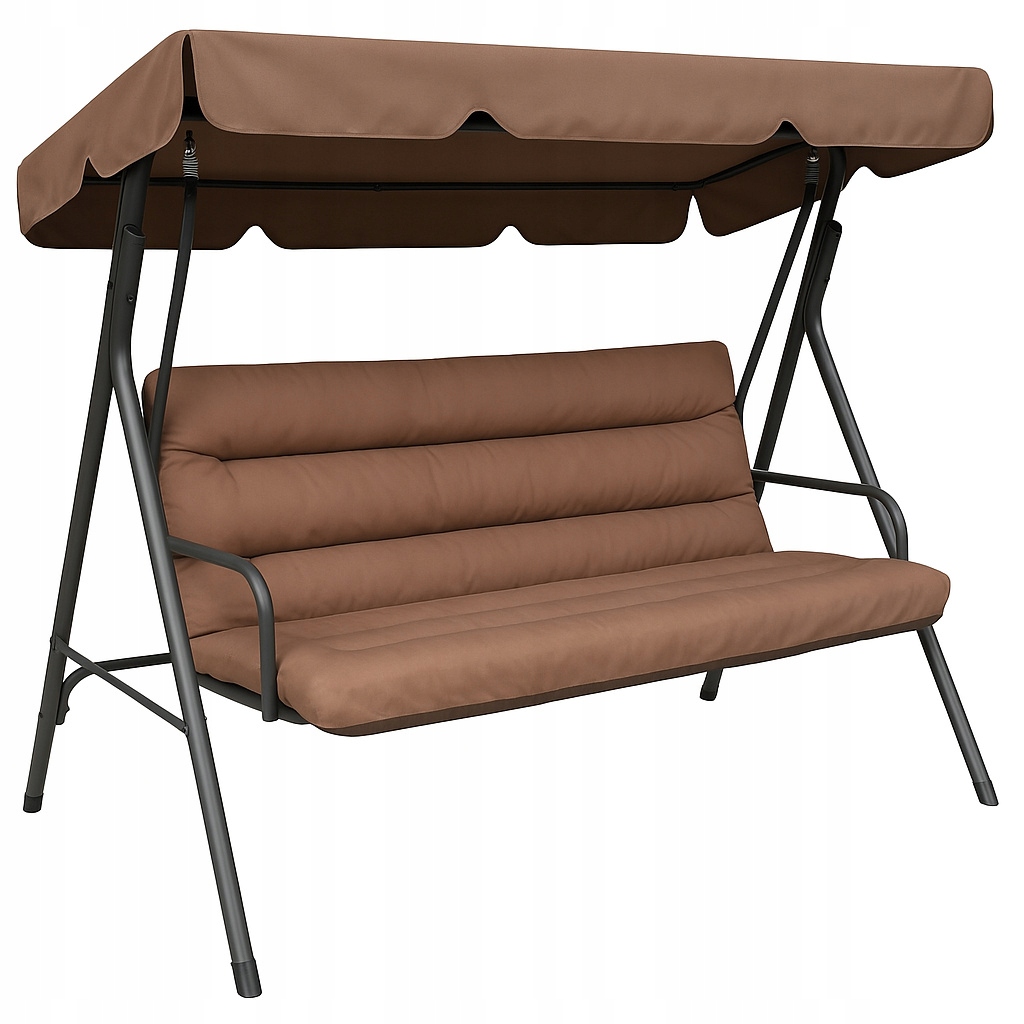 Poduška na hojdačku alebo záhradnú lavičku, hrubá, vodotesná, vankúš 150 cm