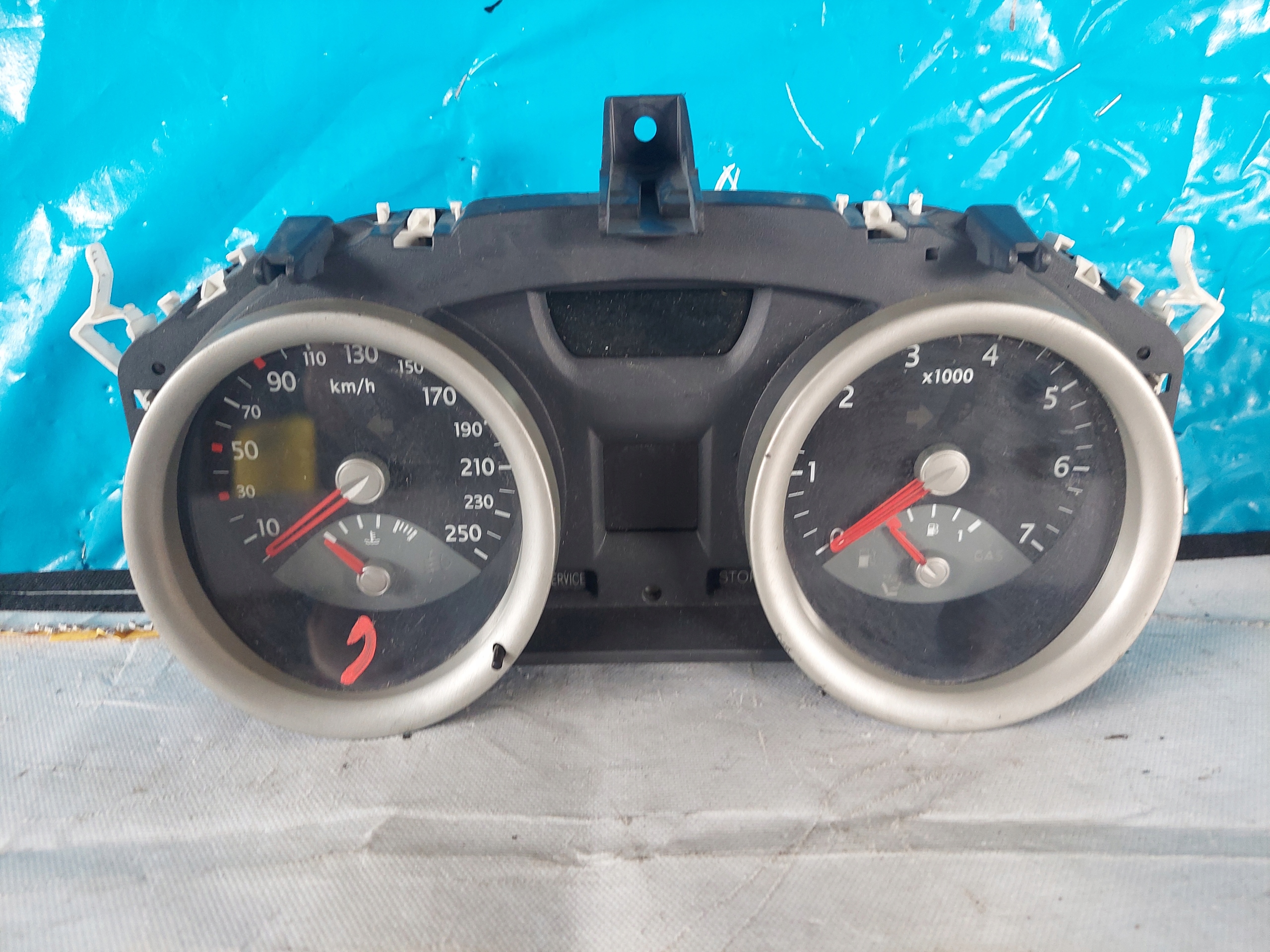 dials clock MEGANE II 1.5 DCI 8200306552