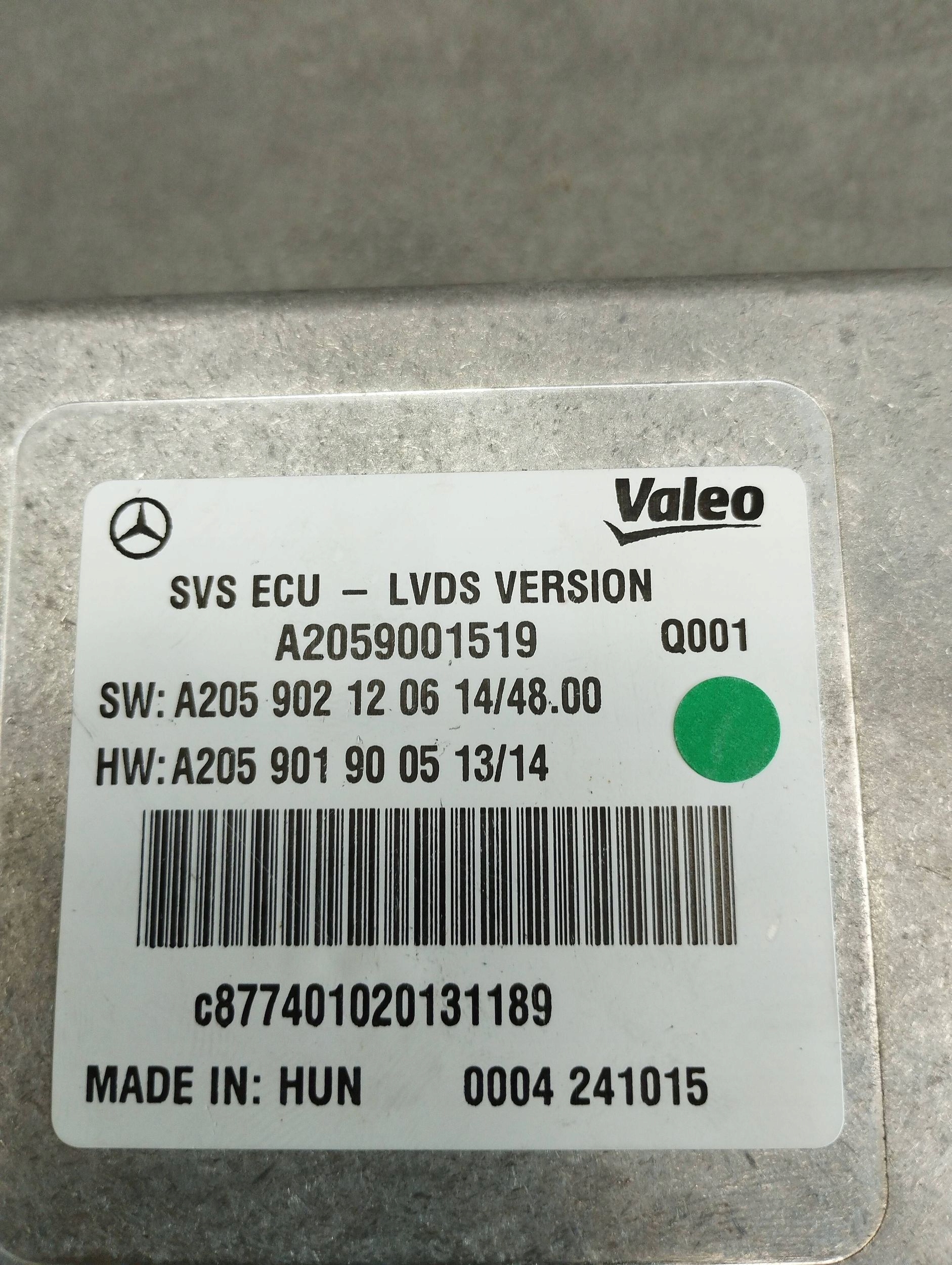 Mercedes-Benz GLC X253 modulo KAMER A2059001519