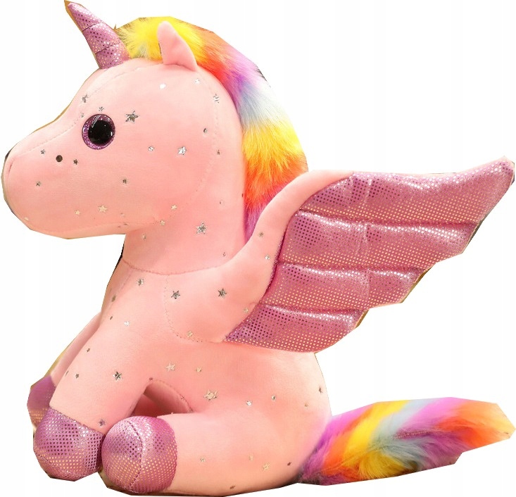 

Śliczna Maskotka Pluszak Jednorożec 14 CM brelok