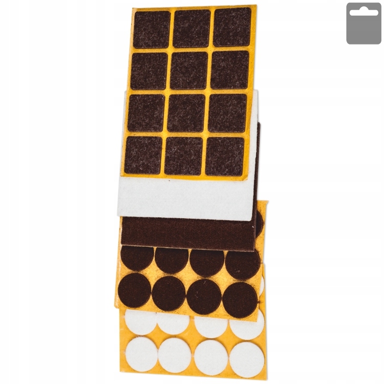 

Podkład pod meble filcowy okrągły fi. 40 mm brąz