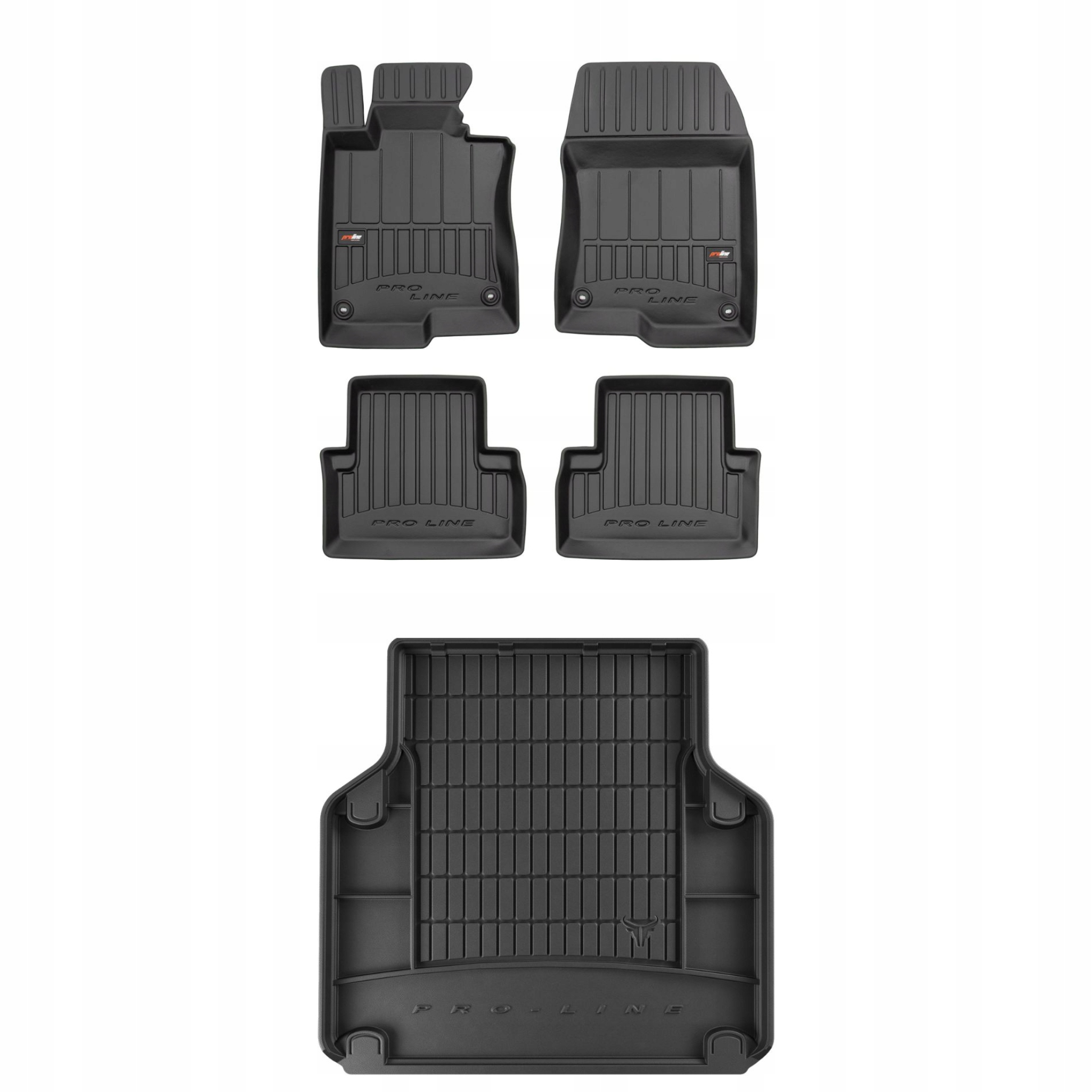 Sada gumových kobercov a rohoží pre Honda Accord VIII