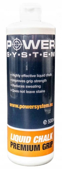 Power-system magnezja w płynie na ściankę i siłownię Liquid Chalk 500ml
