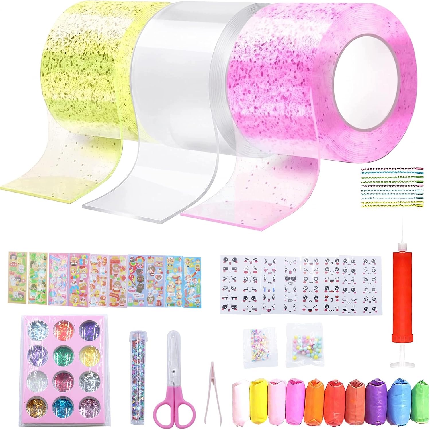 Zestaw Diy Nano Tape Bubble 57 sztuk kreatywna zabawka antystresowa