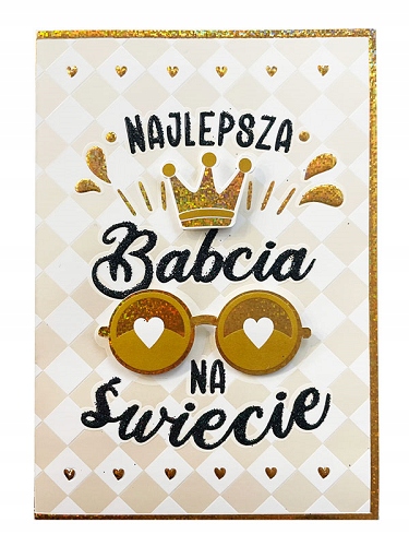 

Kartka dla Babci na Dzień Babci zabawna lux DK874