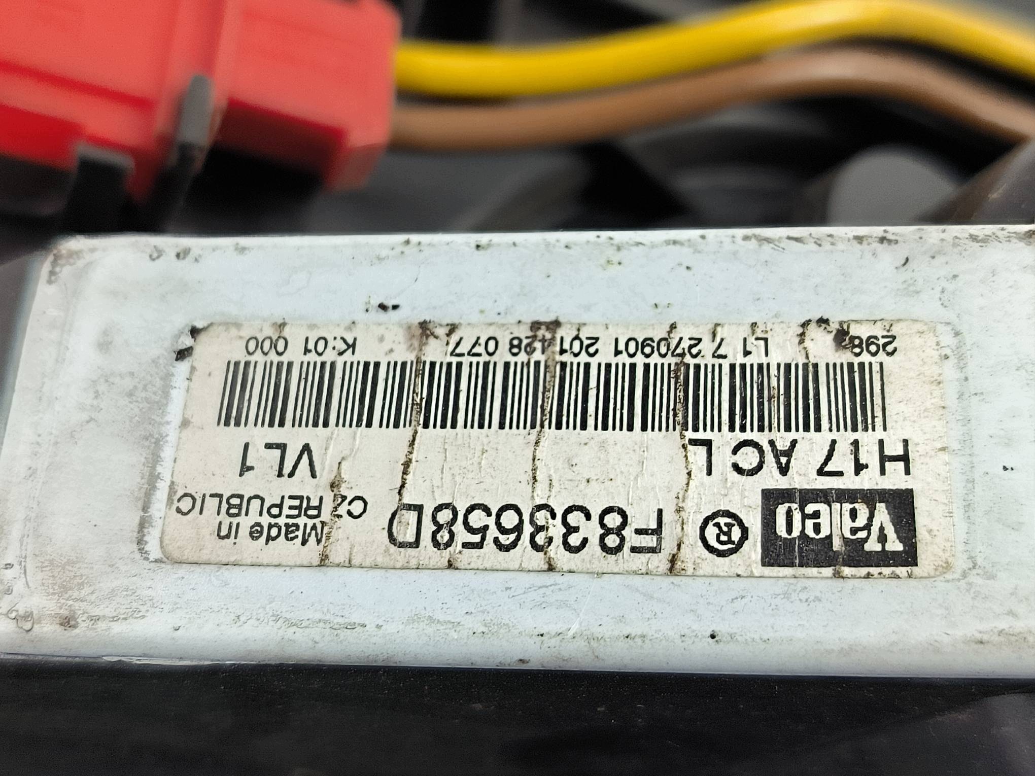heating fan cab F833658D VOLKSWAGEN GOLF IV