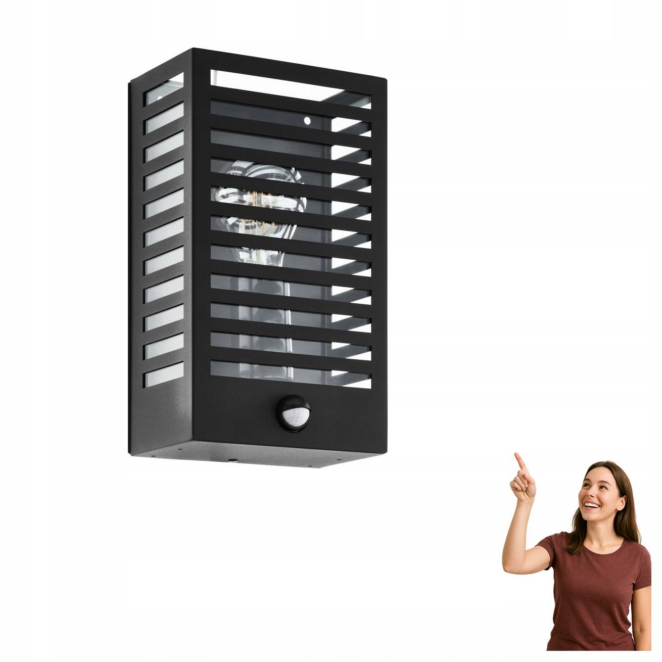 Nástěnná nástěnná lampa se senzorem Alamonte 3 900137 Eglo