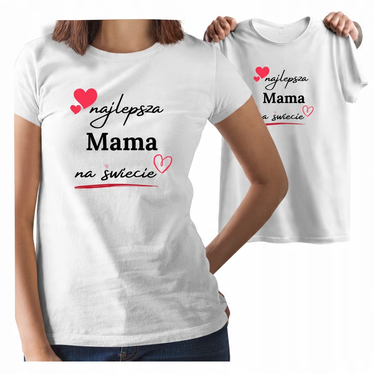 

Dla Mamy Koszulka najlepsza Mama Damska S